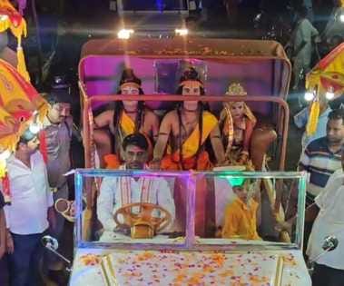 Lord Rama's charioteer, who returned after conquering Lanka, became an MLA.