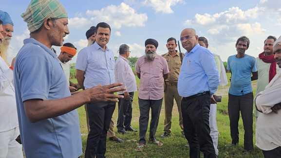In Xinhua, water will be extracted from the fields under an alternative arrangement