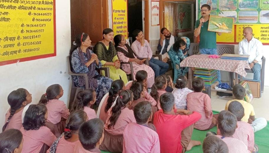 Children learned about the world of the forest