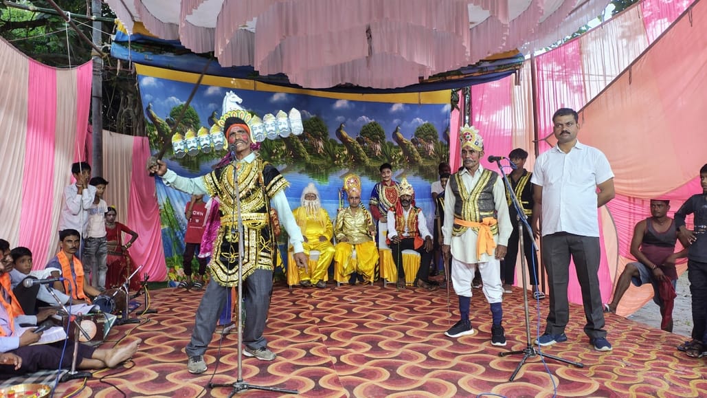 Artists were mesmerized by the drama of Sita Swayamvar