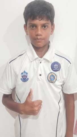 Karan Kasana of Bubakpur selected for the national cricket tournament