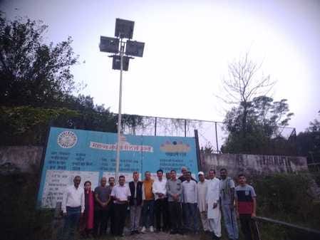 Flood streetlights installed at three locations people happy