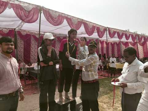 Students showed their strength in athletics competitions
