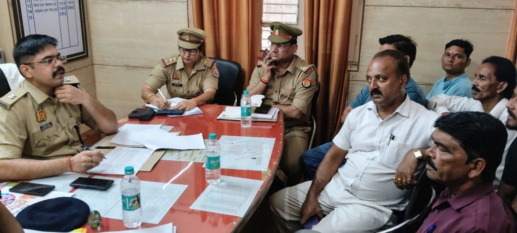 SP Rural held a meeting with the organizers of the processions.