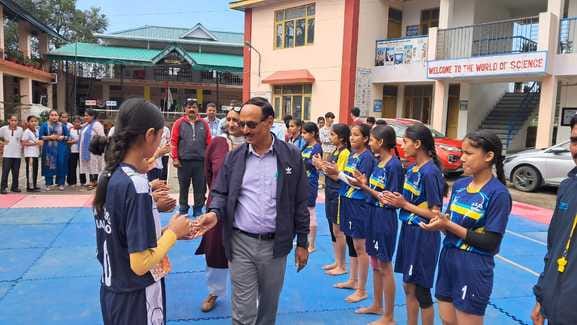 842 girl students participated in trials for the district-level competition in six blocks.