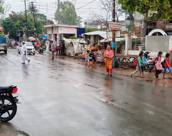 Rain brings pleasant weather, relief from heat