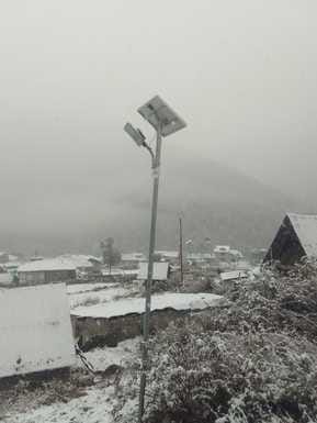 Kinnaur, Shimla and Kullu receive season's first snowfall