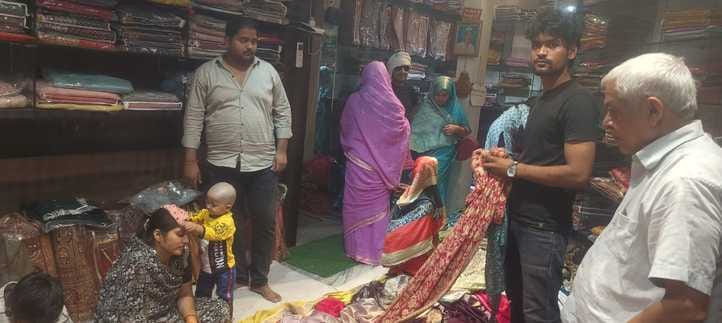 Banarasi and chiffon sarees are becoming popular among women.