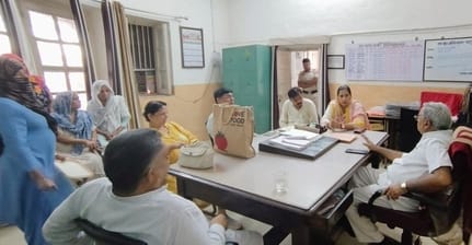 Chairperson met with railway officials regarding the shortcomings of the railway underpass.