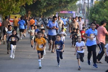 Bahadurgarh's fitness festival sees 1,100 runners participate in the sixth edition