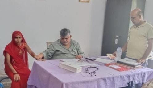 The number of fever patients is high in the health fair