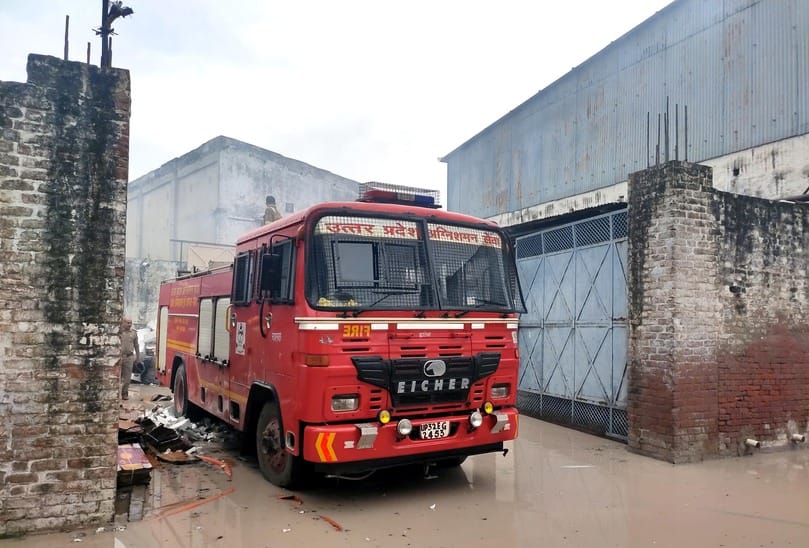 Jaipur Fire Accident: Massive Fire Breaks Out at Bhagwati Paper Mill in Kaladera Industrial Area