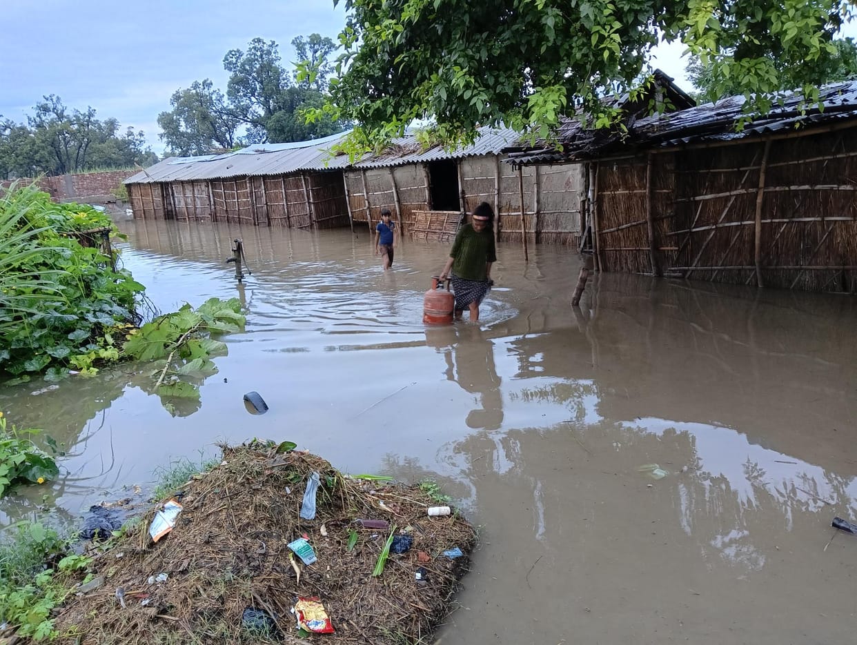 Rain wreaks havoc: Roads submerged, water entered homes, forcing people to relocate