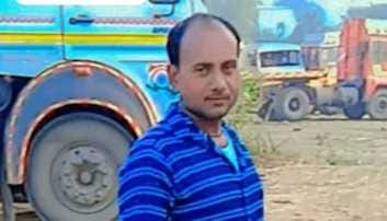 A young man who had gone to Mumbai from his home a week ago died in a road accident