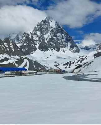 Rain and snowfall worsened the cold, leaving 150 villages in darkness and four roads closed.