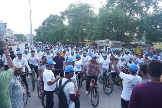 1093 people gave the message of healthy settlement, healthy India.