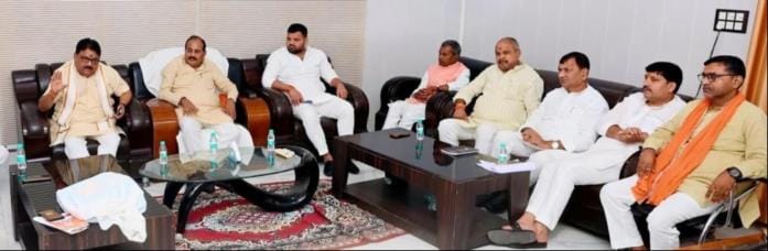 Minister in charge reviewed the schemes