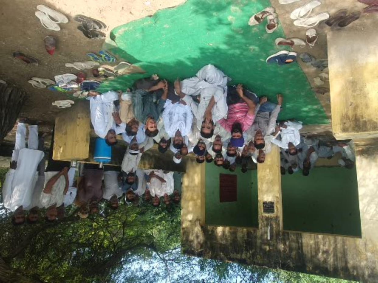 Villagers of Lambi, Gidarkheda and Chautala in support of the protesting villagers