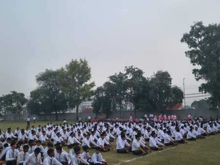 The lesson of serving society and the country is being taught in 145 branches of the Sangh.