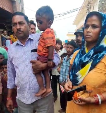 Two-year-old child found unconscious in vacant plot