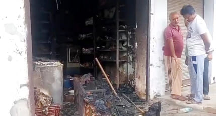 Fire breaks out at dairy, residents suspect foul play