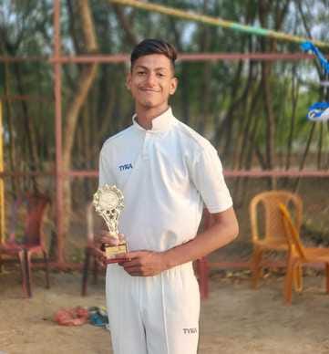Nalanda news Adarsh Raj selected for the Bihar U-19 cricket team