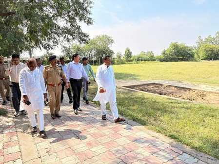 CM Yogi will arrive on the 9th, encroachments removed around the venue