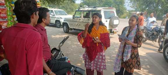 Student became ARTO for one day, checked vehicles, issued challan for five bikes