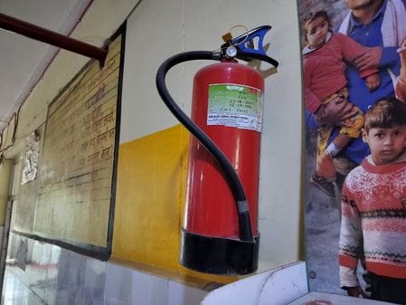 There are no measures to deal with fire in hospitals, patients in danger