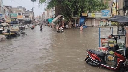 Rain for the second consecutive day, waterlogging at many places