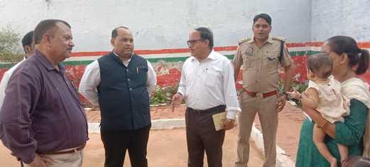 Authority Secretary inspected the district jail.