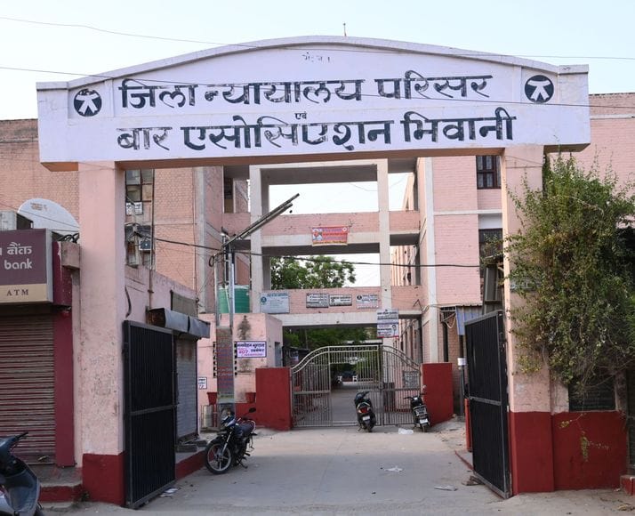 No more waterlogging, parking has been raised in the Advocate Chambers complex