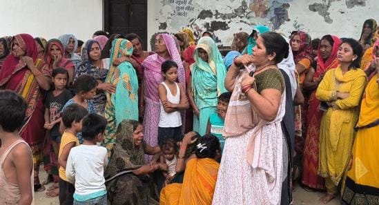 Old woman murdered and jewellery looted