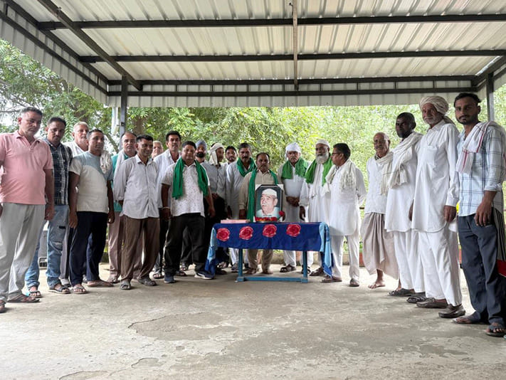 Mahendra Singh Tikait's birthday celebrated
