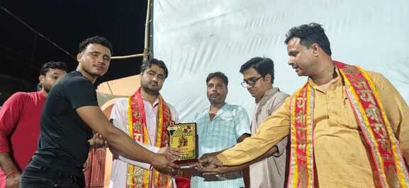 The concluding associates of Ramlila were honored.