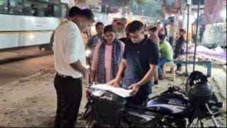 Bullet seized, 50 vehicles challaned
