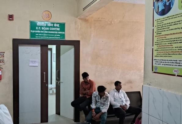 CT scan machine breaks down as soon as it is built, testing stalled for three days