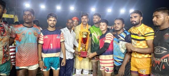 Pathardeva defeated Chhathianv to win the Kabaddi tournament.
