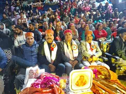 Mini Dussehra festival celebrated in Dhar village
