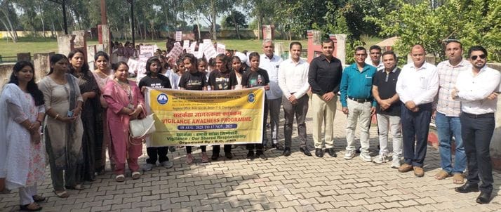 Anti-corruption message given through songs, poems and street plays