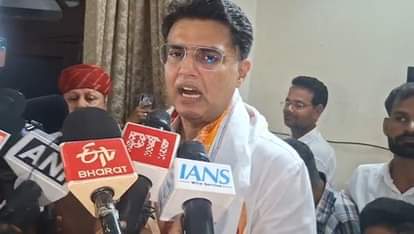 अजमेर पहुंचे पूर्व उपमुख्यमंत्री सचिन पायलट