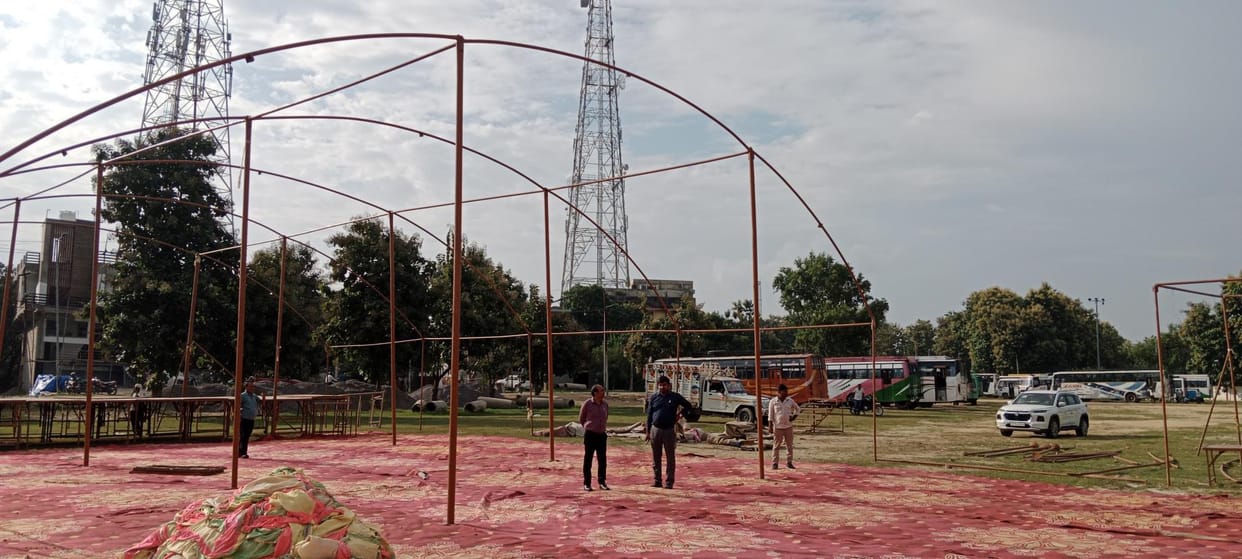 Swadeshi Mela today at Bada Parade Ground