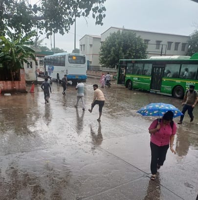 Rain increased the cold, 400 complaints of electricity were received in a day.