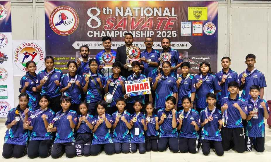 Muzaffarpur Bihar news : bihar got runner in sewat french boxing champianship many medal got