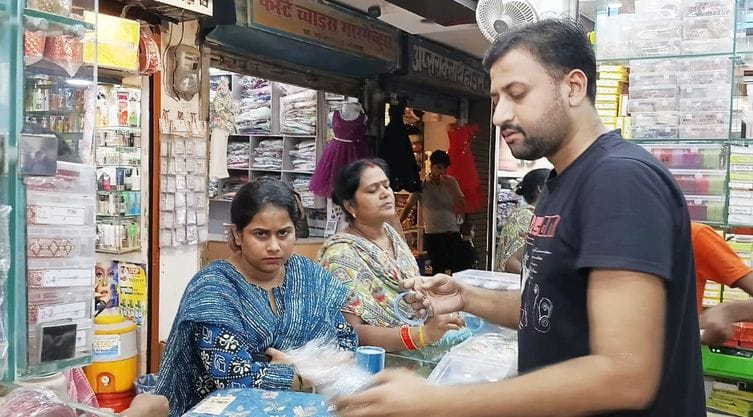High demand for red stone bracelets and red bangles on Karwa Chauth