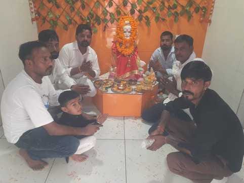 Havan was performed in Tejali village on the occasion of Maharishi Valmiki Jayanti.
