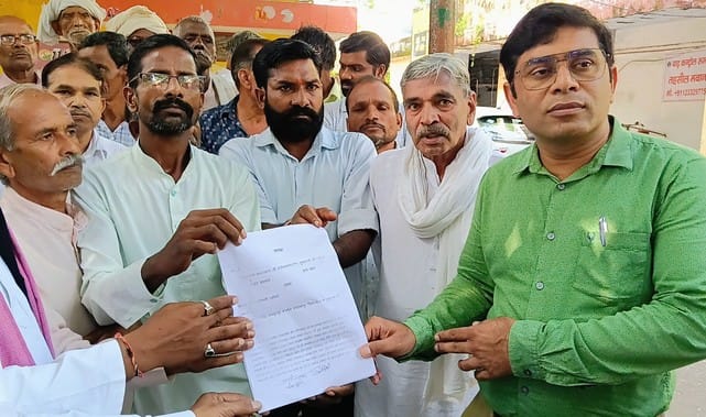 Memorandum given regarding stopping illegal occupation of the temple