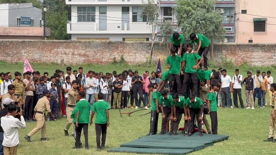 Athletics competition begins with colourful programmes