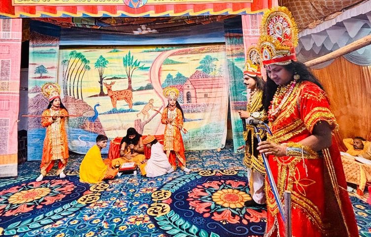 Siddharthnagar News: Events from Ram's birth to the killing of Tataka were staged