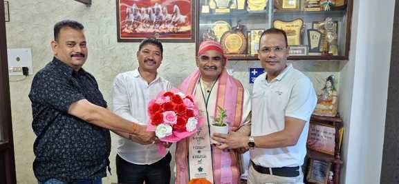 Garhwal Mahasabha welcomed Dr. Jugalan